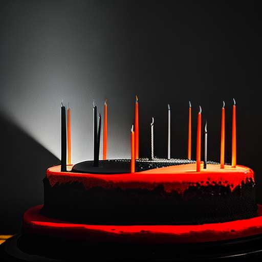Sinister Underworld Cake - A Customizable Midjourney Prompt for Artistic Creations - Socialdraft