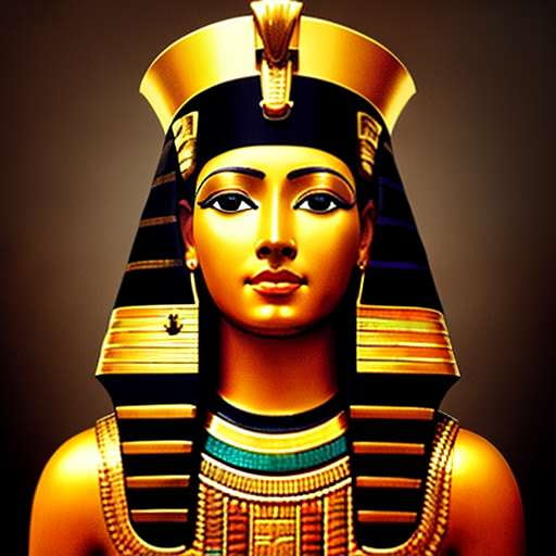 Egyptian Pyramid Portrait Midjourney Prompt - Socialdraft