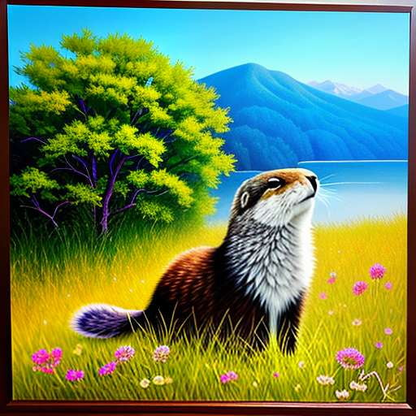 Marmot Mandala Midjourney Prompt: Customizable Animal Artwork for Creative Expression - Socialdraft
