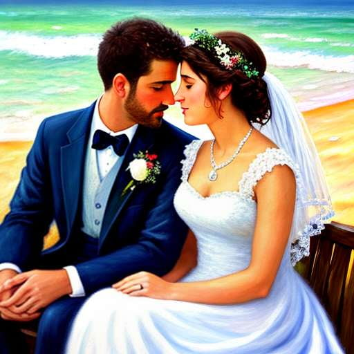 Beach Wedding Midjourney: Create Your Perfect Seaside Nuptials - Socialdraft