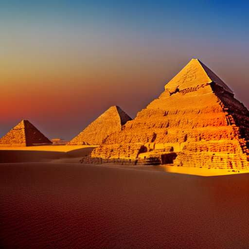 Pyramids of Giza Midjourney Image Prompt - Socialdraft
