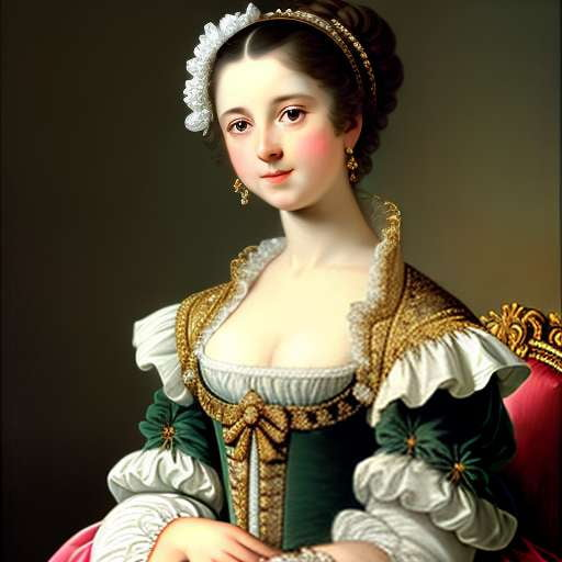 Rococo Portrait Midjourney Prompt: Create Your Own Baroque Masterpiece - Socialdraft