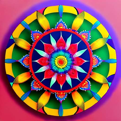 Midjourney Summer Mandala: Create Your Own Unique Kaleidoscope Design - Socialdraft