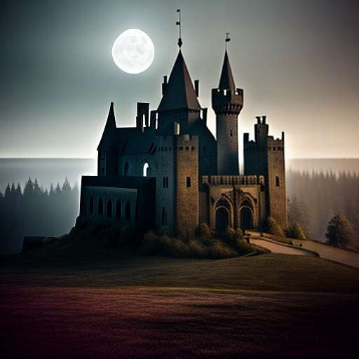 Ruined Castle Midjourney Prompt: Create Your Own Hauntingly Beautiful Masterpiece - Socialdraft