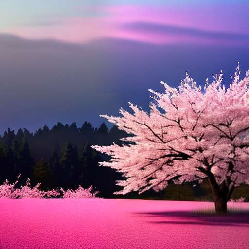 Cherry Blossom Forest Midjourney Prompt - Create Beautiful Japanese-Inspired Art - Socialdraft