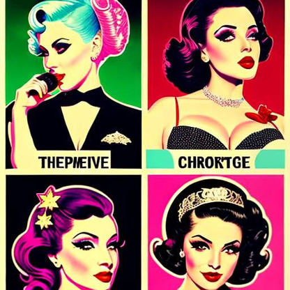 Sultry Femme Fatale Sticker Pack Midjourney Prompt - Burlesque Art Inspired - Socialdraft
