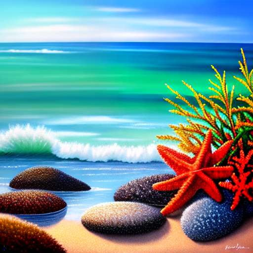 Beach Treasures Midjourney Art Prompts - Create Stunning Seaside Art Easily! - Socialdraft