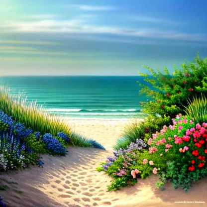 Coastal View Midjourney Art - Generate Your Own Scenic Seaside Masterpiece - Socialdraft