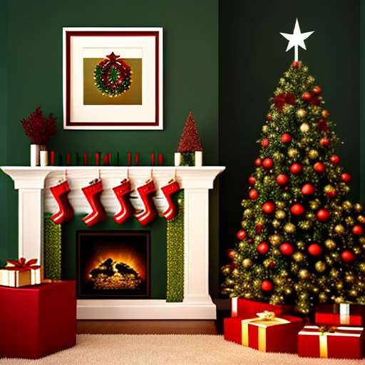 Christmas Magic Midjourney Decor: Create Unique Indoor Christmas Decorations with AI-Powered Midjourney Prompts - Socialdraft