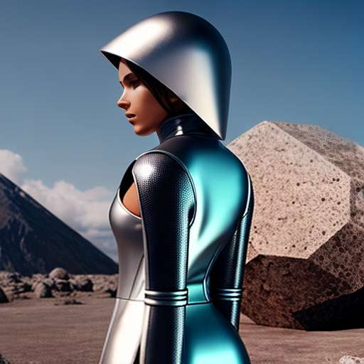 Retro Sci-fi Dress Midjourney Prompt: Create Your Own Unique Futuristic Look - Socialdraft