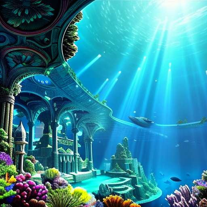 "Discover Atlantis" Midjourney Prompt for Unique and Personalized Image Generation - Socialdraft