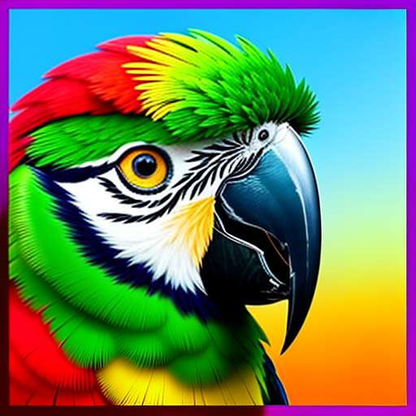 "Graduation Parrot" Midjourney Prompt: Customizable Text-to-Image Creation - Socialdraft