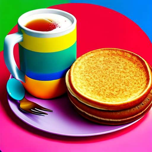 "Morning Bliss" Breakfast Delight Midjourney Prompt - Socialdraft