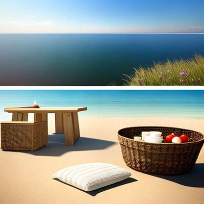 Seaside Midjourney Picnic Prompt: Create Your Personalized Beach Getaway - Socialdraft
