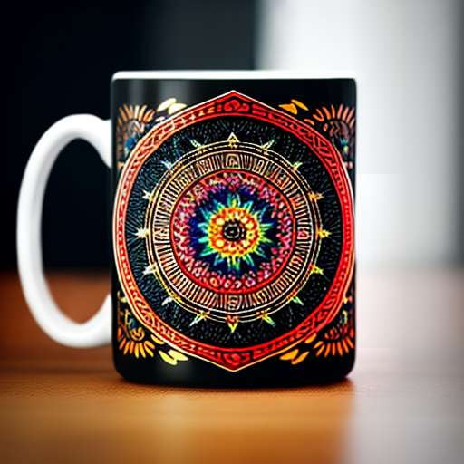 Mandala Magic Mug Midjourney Prompt - Unique Coffee Mug Design - Socialdraft