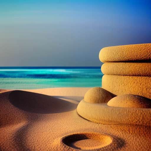 "Midjourney Sand Castle Meditation Prompt - Create Your Beach Oasis" - Socialdraft