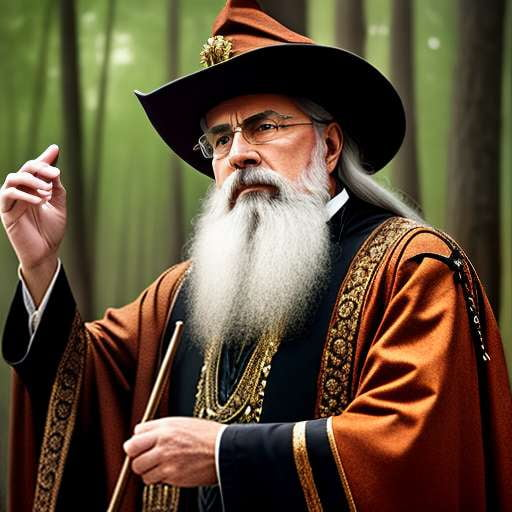Magical Wizard Portrait Midjourney Prompt - Socialdraft