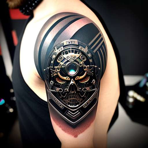 Tattoo uploaded by Melladdiction • #biomechanical #skull  #blackandgreytattoo • Tattoodo