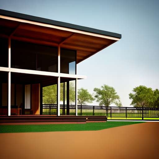 Midjourney Equestrian Stable: Bring the Mid-Century Modern Aesthetic to your Stable Design - Socialdraft