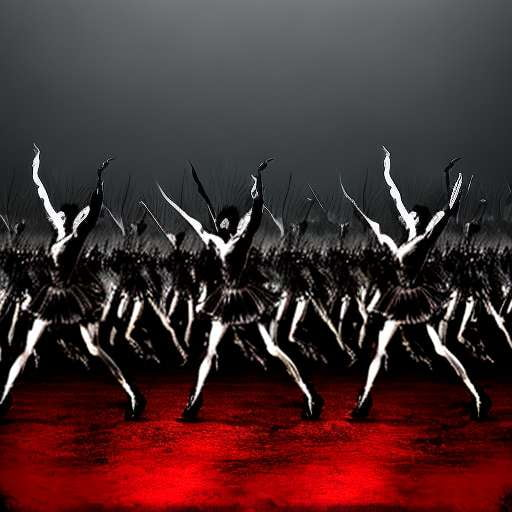 Midjourney Zombie Ballet: Create Your Own Undead Dance Performance - Socialdraft