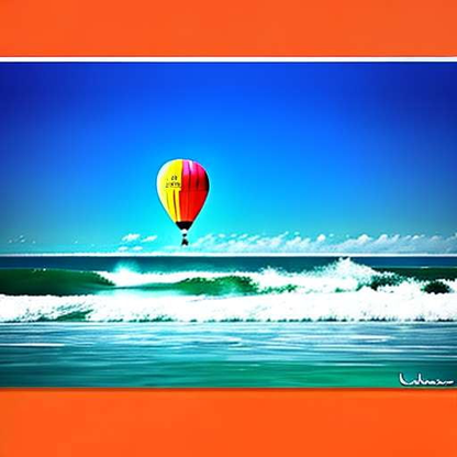 Beach Parasailing Midjourney Prompt - Create Your Own Aerial Adventure - Socialdraft