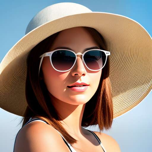 Chic Sunhat Midjourney Prompt: Customizable Text-to-Image Creation - Socialdraft