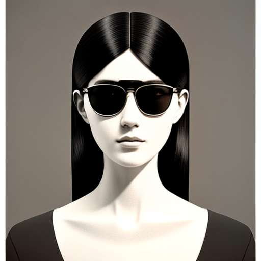"Modern Muse Midjourney Prompt: Create Your Own Sleek and Stylish Female Portrait" - Socialdraft