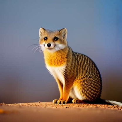 Yellow Mongoose Midjourney Prompt: Create your Own Majestic Masterpiece - Socialdraft