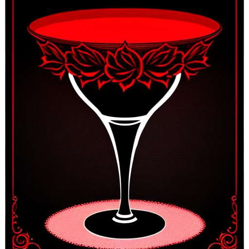 Gothic Rose Goblet Midjourney Prompt - Create Your Own Unique Gothic Rose Goblet Design - Socialdraft