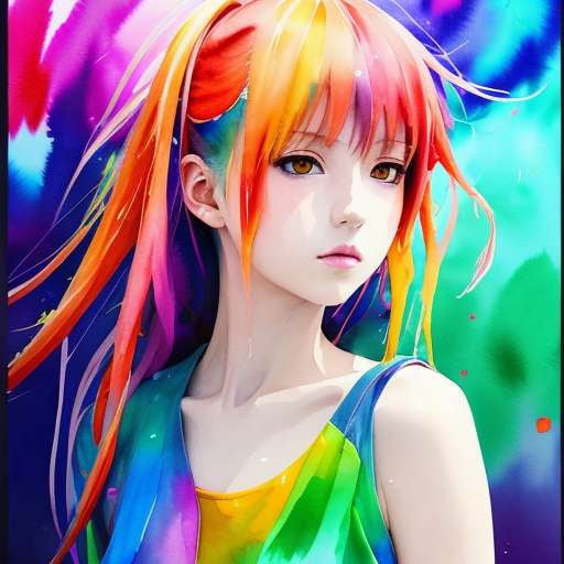 Watercolor Anime Portraits: Create Your Own Stunning Art with Midjourney Prompts - Socialdraft
