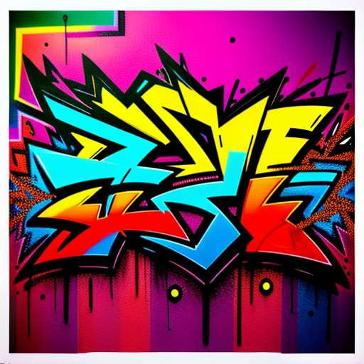 Graffiti Sketch Midjourney: Create Original Street Art - Socialdraft