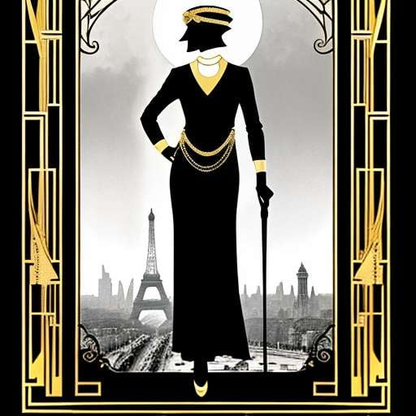 Art Deco Midjourney Book Cover Prompts - Socialdraft