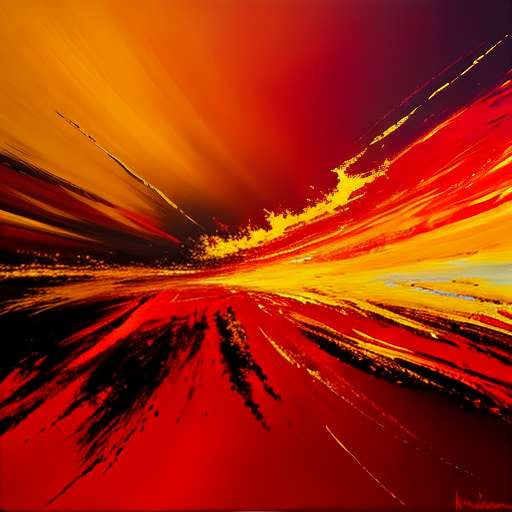 Fireball Midjourney Prompt for Unique Abstract Art Inspiration - Socialdraft
