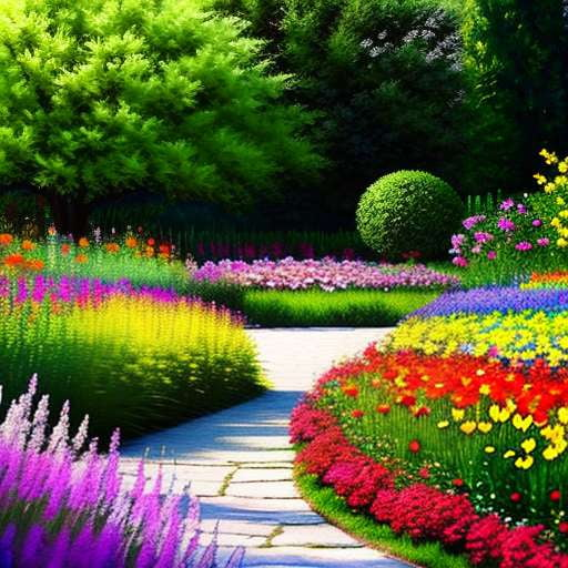 Beautiful Flower Garden Midjourney Prompts for Custom Image Generation - Socialdraft