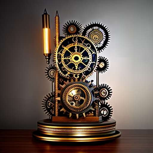 a steampunk watch, gears and cogs, trending on, Stable Diffusion