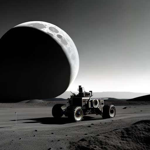 Lunar Rover Adventure Midjourney Prompt - Create Your Own Moon Exploration Scene - Socialdraft