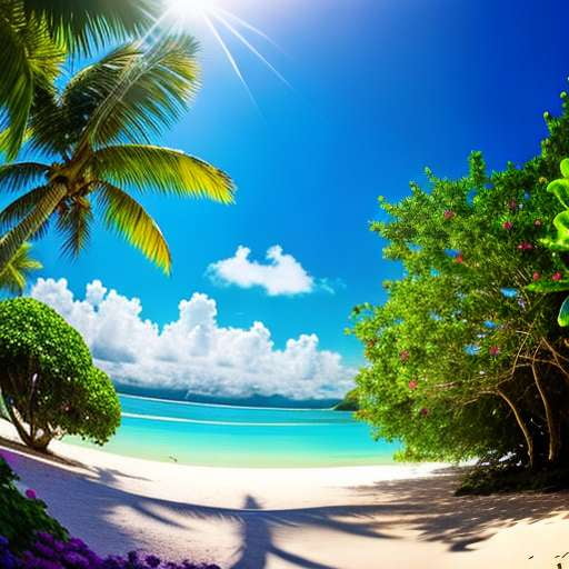 Island Paradise Midjourney Prompts: Create Your Very Own Tropical Escape - Socialdraft