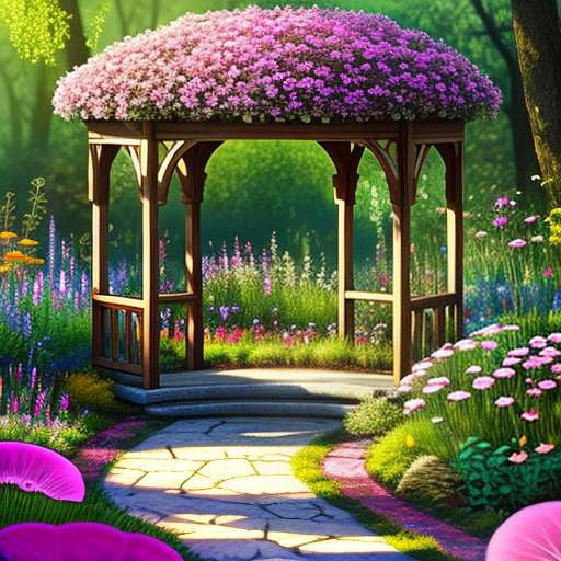 Midjourney Fairy Tale Garden Prompt - Socialdraft