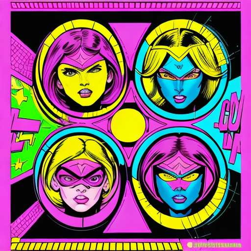"Superheroines: Custom Midjourney Prompts for Female Heroes" - Socialdraft