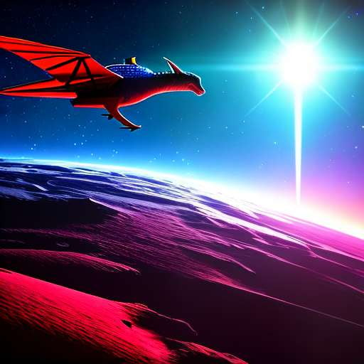 Interstellar Dragon Voyage Midjourney Prompt - Socialdraft