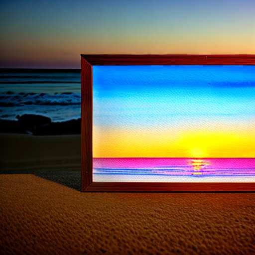 Coastal Bonfire Midjourney: Create Your Own Beachy Sunset Masterpiece - Socialdraft