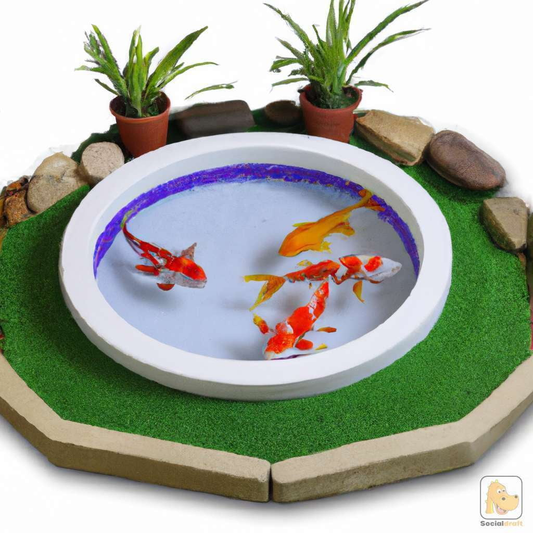 Cute Miniature Koi Ponds - Socialdraft