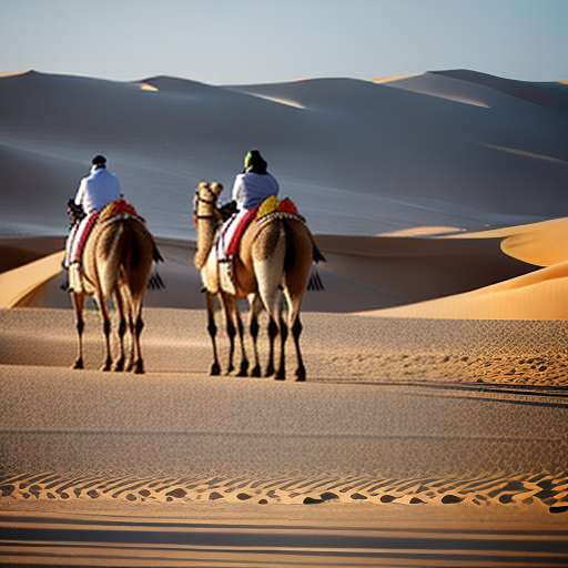 Arabian Desert Camel Ride Midjourney Prompt - Create Your Desert Adventure - Socialdraft