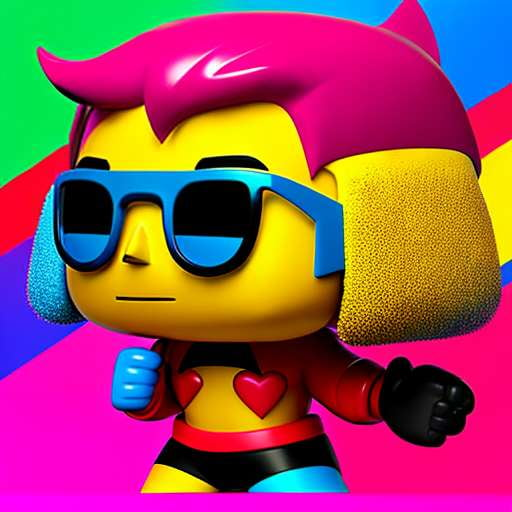 Funko Pop! Character Mashup Midjourney Prompt - Customizable Pop! Art - Socialdraft