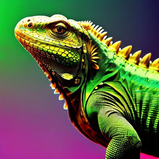 Intricate Iguana Midjourney Prompt for Stunning Displays - Socialdraft