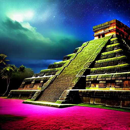 Mayan Constellation Midjourney Prompt for Image Creation - Socialdraft