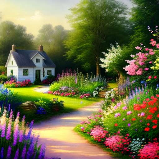 Dreamy Countryside Cottage Midjourney Prompt - Customizable Image Creation - Socialdraft
