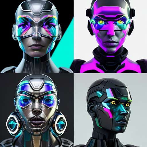 Midjourney Cybernetic Portraits - A Unique Text-to-Image Creation Tool - Socialdraft
