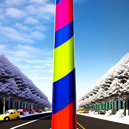 Seasonal Street Pole Banner Creation Midjourney Prompt - Socialdraft