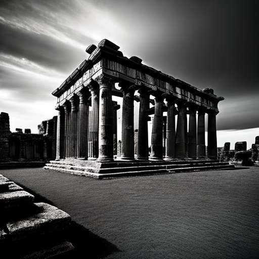 Ancient Ruins Midjourney Prompt: Create Your Own Architectural Masterpiece - Socialdraft